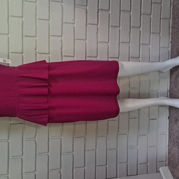 Ronnie Nicole Fucia Ruffle Business/Formal Dress. Size 12 NWOT - Picture 3 of 11